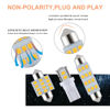 Picture of iFunyLED 24 Pieces Dome Light LED Car Interior Bulb Kit Set 194 T10 DE3175 578 31mm 42mm Bulbs Interior Replacement Lights for Car Map License Plate Door Side Marker Cornering Trunk Light - Warm White