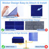Picture of 18 Pack Acoustic Panels Sound Absorbing Panels 12"X12"X 0.4"Soundproof Wall Panels Wall Decoration Sound Deadening Panels High-Density Sound Panels Acoustic Panels for Wall and Ceiling(Blue)