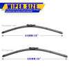 Picture of 2 wipers Replacement for 2005-2012 Toyota Avalon/2013-2017 Ford Taurus/2010-2016 Lincoln MKS, Windshield Wiper Blades Original Equipment Replacement - 26"/20" (Set of 2) Pinch Tab