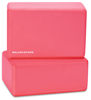 Picture of Fitvids Set of 2 High Density Yoga Blocks, 9"x6"x4" Each, Pair (Red)