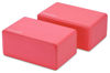 Picture of Fitvids Set of 2 High Density Yoga Blocks, 9"x6"x4" Each, Pair (Red)