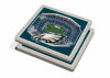 Picture of YouTheFan NFL Philadelphia Eagles 3D StadiumView Coasters - Lincoln Financial Field 4" x 4"