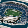 Picture of YouTheFan NFL Philadelphia Eagles 3D StadiumView Coasters - Lincoln Financial Field 4" x 4"
