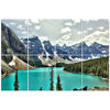 Picture of BUBOS 8 Pack Art Acoustic Panels Self-adhesive Soundproof Wall Panels,48X32Inches Sound Absorbing Panels,Decorative Acoustical Wall Panels, Acoustic Treatment for Recording Studio (Banff Park 02)