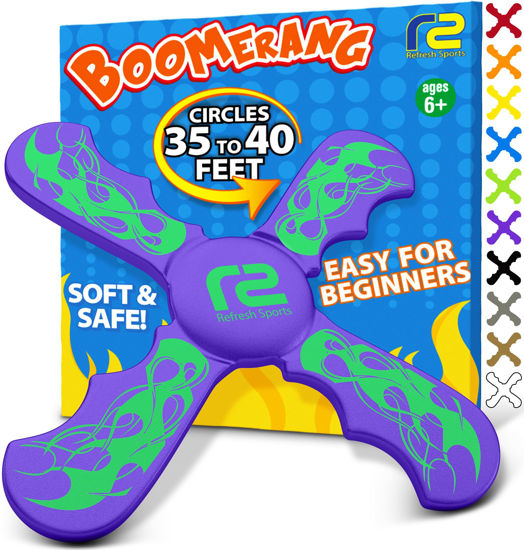 Picture of Pool Games & Foam Boomerang - Best Valentine’s Day Gift for Kids & Families - Fun Outdoor Toys for Kids Ages 6 & Up - Great for Pool Toys - Beach Games & Splash Pad Play - Valentine Gifts For 2025