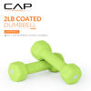 Picture of CAP Barbell Neoprene Dumbbell Weights, 2 lb Pair, Chartreuse