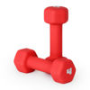 Picture of CAP Barbell Neoprene Dumbbell Weights, 4 lb Pair, Cranberry