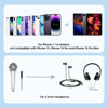 Picture of Mini Microphone for iPhone iPad Small ASMR Tiny Microphone for Voice Video Recording Singing, Vlogging, Podcasting YouTube (1 PCS Rose Golden)