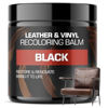Picture of FORTIVO Black Leather Balm, Leather Repair Kit Furniture, Leather Repair Kits for Couches, Leather Color Restorer for Furniture, Car Seats, Belt, Boots, Leather Paint for Couches, Leather Balm Black