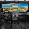 Picture of SEG Direct Car Steering Wheel Cover for F-150 Tundra Range Rover 15.5-16 inch, Black Microfiber Leather