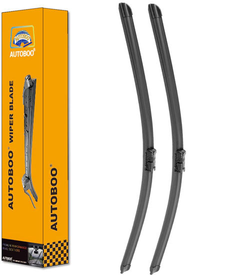 Picture of AUTOBOO 26"+16" Windshield Wiper Blade Sets Replacement for 2015-2021 Lexus NX300 NX200t Toyota CHR Subaru Crosstrek -Original Factory Quality (Pack of 2)