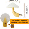 Picture of AUSAYE Led Nigh Light,Plug in Nightlight, Dusk to Dawn Sensor Automatic On and Off Night Lights Green