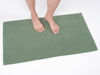 Picture of Cotton Paradise Bath Rug for Bathroom, 20x34 inch 100% Cotton Non Slip Bath Mat Rug, Soft Absorbent Machine Washable, Sage Green Bath Rug