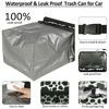 Picture of ELONGRIVER Car Trash Can for Car with Lid Leak Proof, Cute Car Can Trash Bag Hanging, Vehicle Trash Can for SUV Truck Van, Car Garbage Can for Back Front Seat Cow Print