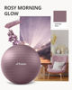 Picture of Trideer Yoga Ball - Exercise Ball for Workout pilates Stability - Anti-Burst and Slip Resistant for physical therapy, Birthing, Stretching & Core Workout, Office Ball Chair, Flexible Seating, Home Gym