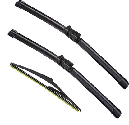 Picture of 3 Factory Wiper Blades Replacement for Mercedes-Benz GL-Class X166 GL450 GL350 GL550 ML-Class W166 ML350 ML550 ML63 GLE-Class Original Equipment Windshield Wiper Blades 26"+23"+12" (Set of 3) Top Lock