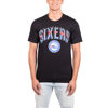Picture of Ultra Game Men's Standard Arched Plexi Short Sleeve Tee Shirt, Black, X-Large