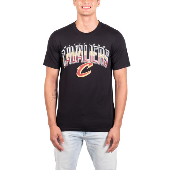 Picture of Ultra Game Men's Standard Arched Plexi Short Sleeve Tee Shirt, Black, Small