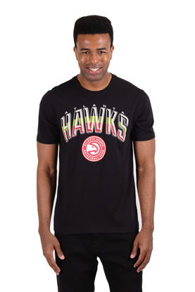Picture of Ultra Game Men's Standard Arched Plexi Short Sleeve Tee Shirt, Black, XX-Large