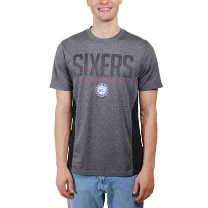 Picture of Ultra Game Men's Standard Active Tee Shirt, Charcoal Heather, Medium