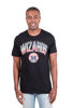 Picture of Ultra Game Men's Standard Arched Plexi Short Sleeve Tee Shirt, Black, XX-Large