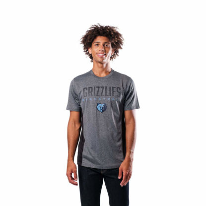 Picture of Ultra Game Men's Standard Active Tee Shirt, Charcoal Heather, Medium