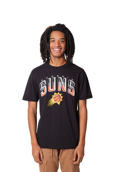 Picture of Ultra Game Men's Standard Arched Plexi Short Sleeve Tee Shirt, Black, X-Large