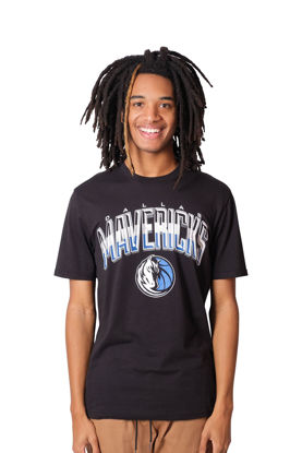 Picture of Ultra Game Men's Standard Arched Plexi Short Sleeve Tee Shirt, Black, XX-Large