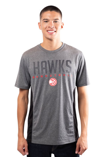 Picture of Ultra Game Men's Standard Active Tee Shirt, Charcoal Heather, Small