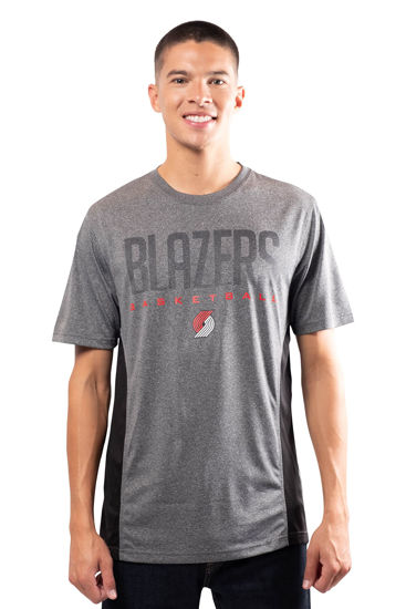 Picture of Ultra Game Men's Standard Active Tee Shirt, Charcoal Heather, Medium