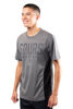 Picture of Ultra Game Men's Standard Active Tee Shirt, Charcoal Heather, Medium