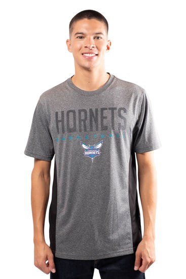 Picture of Ultra Game Men's Standard Active Tee Shirt, Charcoal Heather, Small