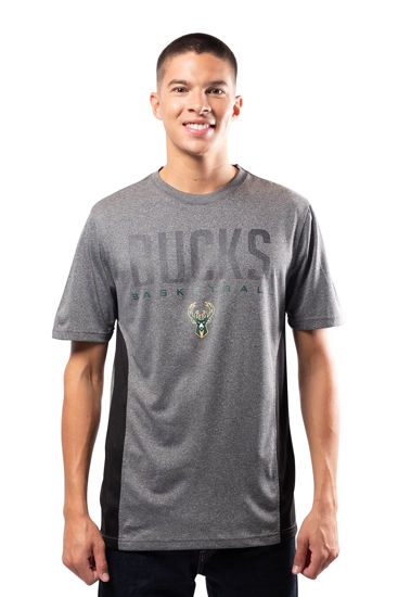 Picture of Ultra Game Men's Standard Active Tee Shirt, Charcoal Heather, XX-Large
