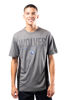 Picture of Ultra Game Men's Standard Active Tee Shirt, Charcoal Heather, Medium