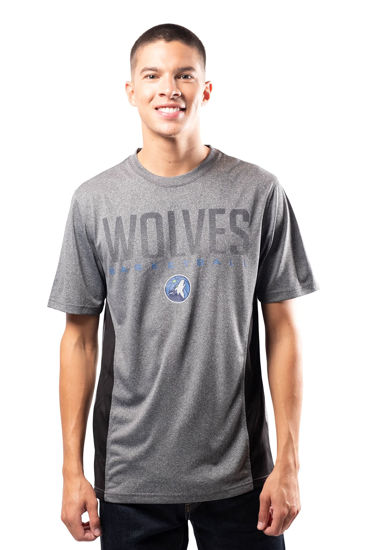 Picture of Ultra Game Men's Standard Active Tee Shirt, Charcoal Heather, Large