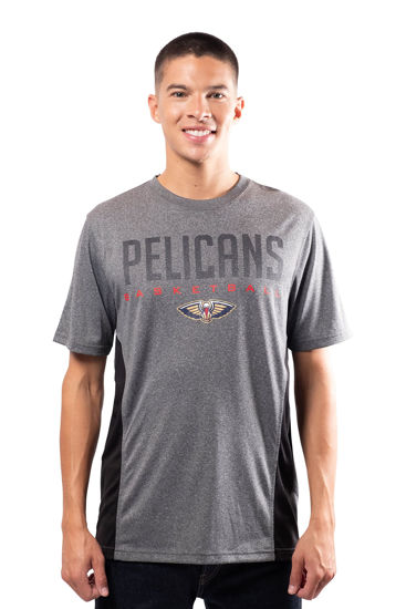 Picture of Ultra Game Men's Standard Active Tee Shirt, Charcoal Heather, Large