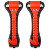 Picture of SINSEN Car Safety Hammer Set of 2 Emergency Escape Tool Auto Car Window Glass Hammer Breaker and Seat Belt Cutter Escape 2-in-1 for Family Rescue & Auto Emergency Escape Tools