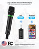 Picture of Bietrun Wireless Microphone Rechargeable, 168FT Range Bluetooth Microphone Wireless (Work 7 hrs) with 1/4'' Output, UHF Metal Handheld Dynamic Mic for Karaoke Machine/PA System/Speaker/Church/Wedding