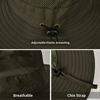 Picture of 2 Pack Sun Hats for Men Women Fishing Hat UPF 50+ Breathable Wide Brim Summer UV Protection Hat Black/Army Green