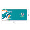 Picture of YouTheFan NFL Miami Dolphins Logo Series Desk Pad