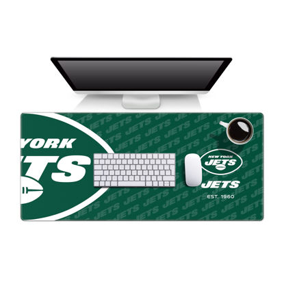 Picture of YouTheFan NFL New York Jets Logo Series Desk Pad