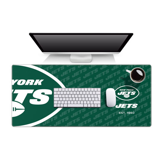 Picture of YouTheFan NFL New York Jets Logo Series Desk Pad