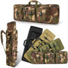 Picture of DULCE DOM 42 inch Double Case Soft Bag Gun Case, Perfect for Pistol Storage and Transportation, All Around Shooting Range Rifle Backpack, Indoor Outdoor