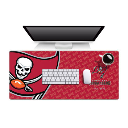 Picture of YouTheFan NFL Tampa Bay Buccaneers Logo Series Desk Pad