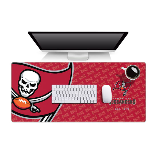 Picture of YouTheFan NFL Tampa Bay Buccaneers Logo Series Desk Pad