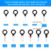 Picture of Terminal Removal Tool Kit 82 Pcs Depinning Tool Electrical Connector Pin Removal Tool Kit Pin Extractor Terminal Release Tool Set for Automotive Car