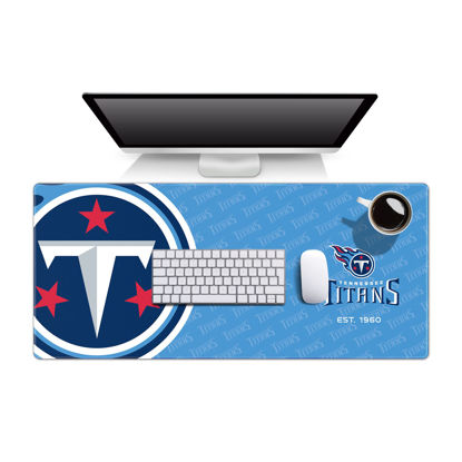 Picture of YouTheFan NFL Tennessee Titans Logo Series Desk Pad