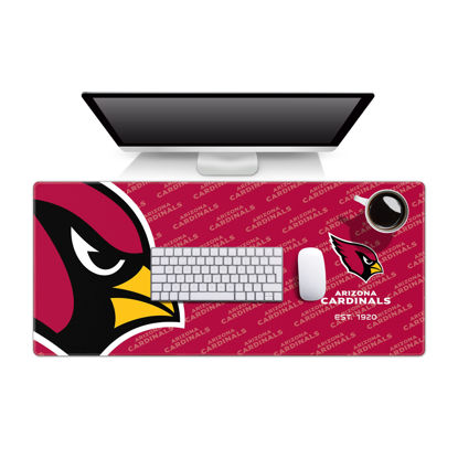 Picture of YouTheFan NFL Arizona Cardinals Logo Series Desk Pad
