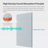 Picture of Amantech 12 Pack Acoustic Panels Self Adhesive Sound Proof Foam, High Density Sound Acoustic Panel, 16X12X0.4 Inch Rectangle Panels in Home, Office, Reccording Room, Studio,and more(Premium Grey)