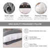 Picture of ALLOPERA Pregnancy Pillow, Full Body Maternity Pillow 57 inch, with Removable Washable Cover - Support for Legs, Back, Neck, Shoulder, HIPS, Belly for Pregnent Women, Jersey Knit Cotton (Dark Grey)